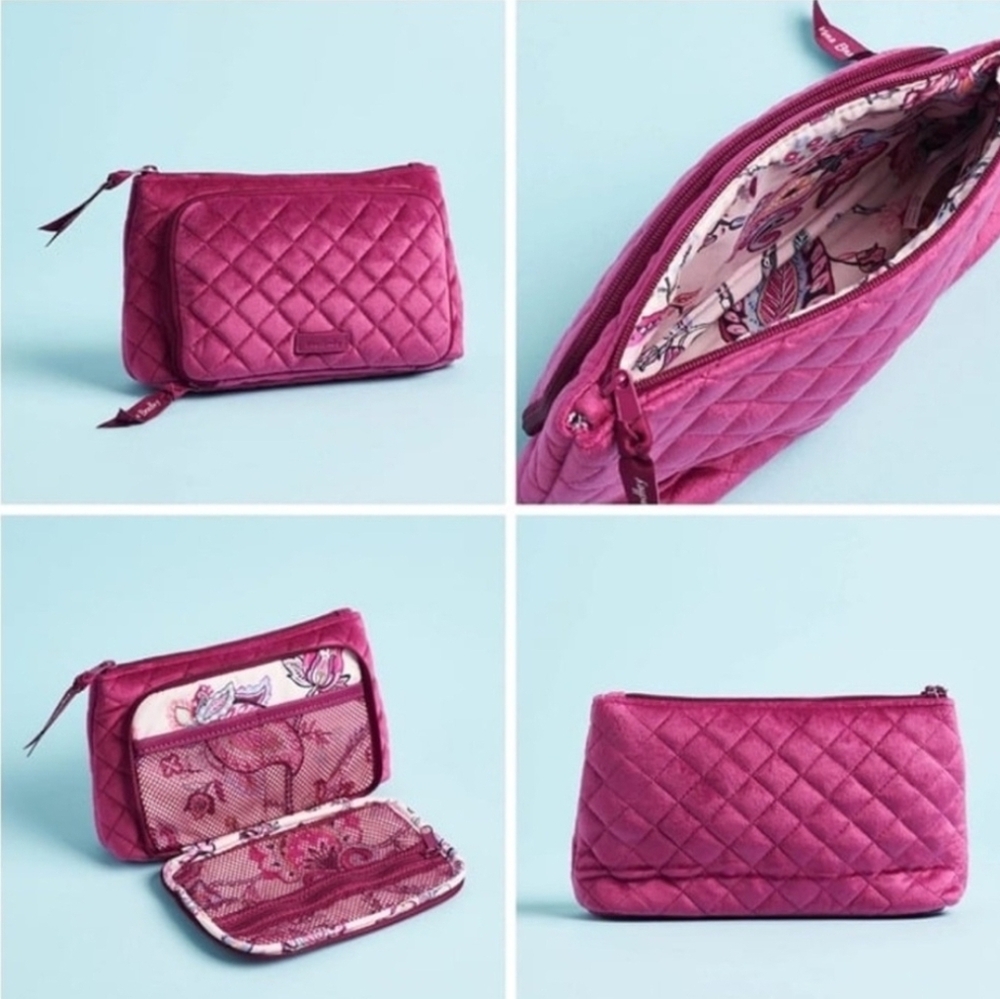 Vera Bradley Compact Organizer Majestic Magenta NWOT